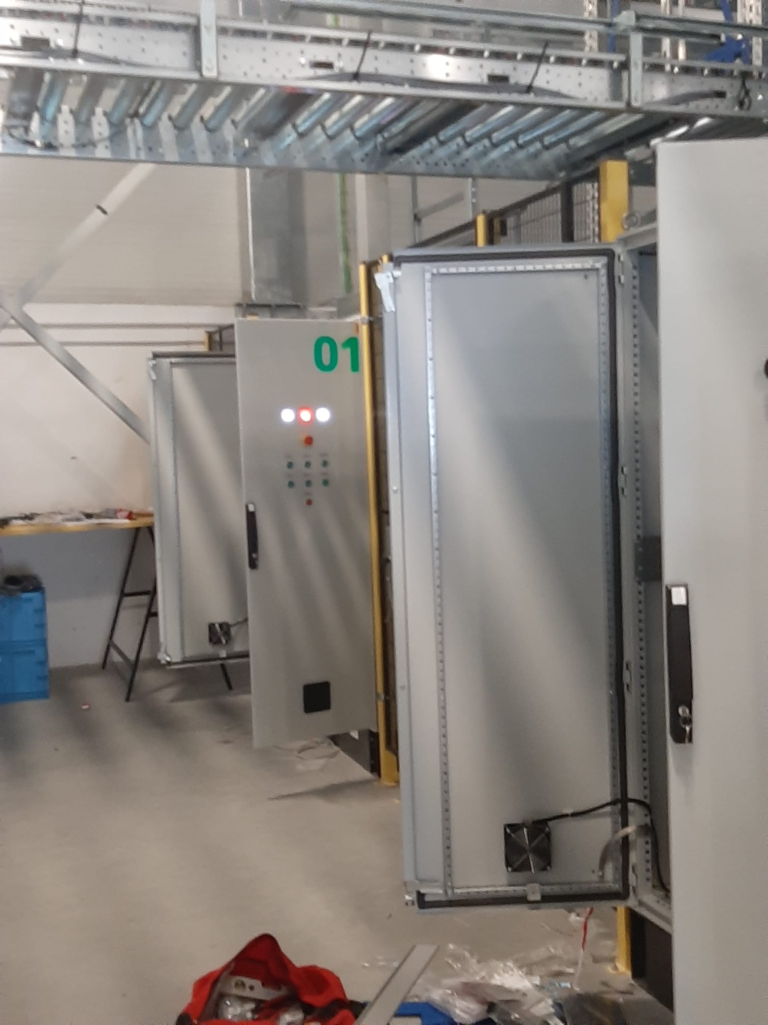 Montage und Transport von Industrieanlagen