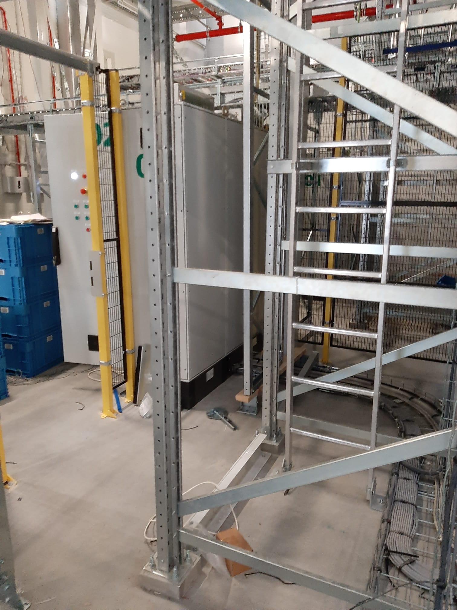 Montage und Transport von Industrieanlagen