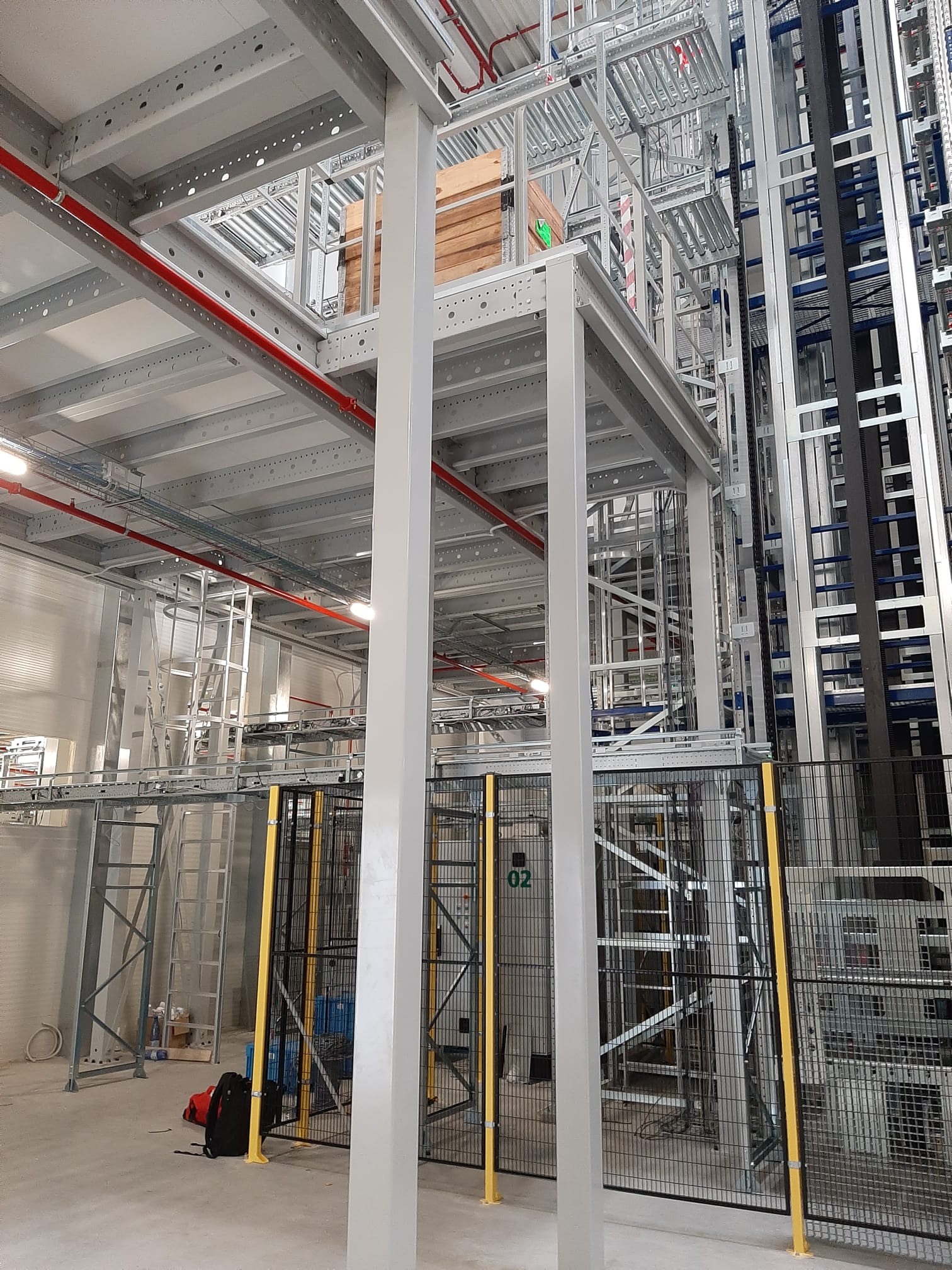 Montage und Demontage von Industriemaschinen