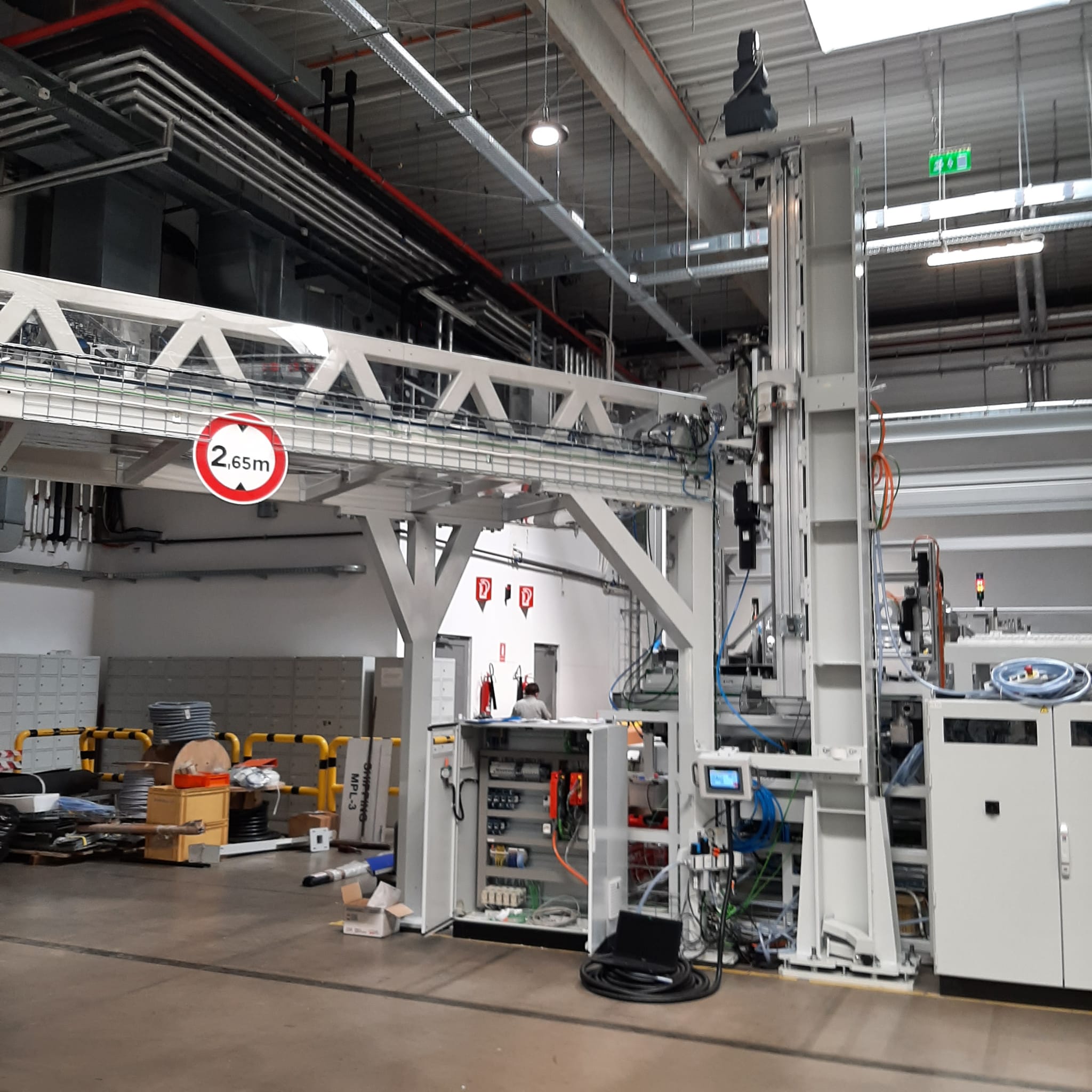 Montage und Demontage von Industriemaschinen