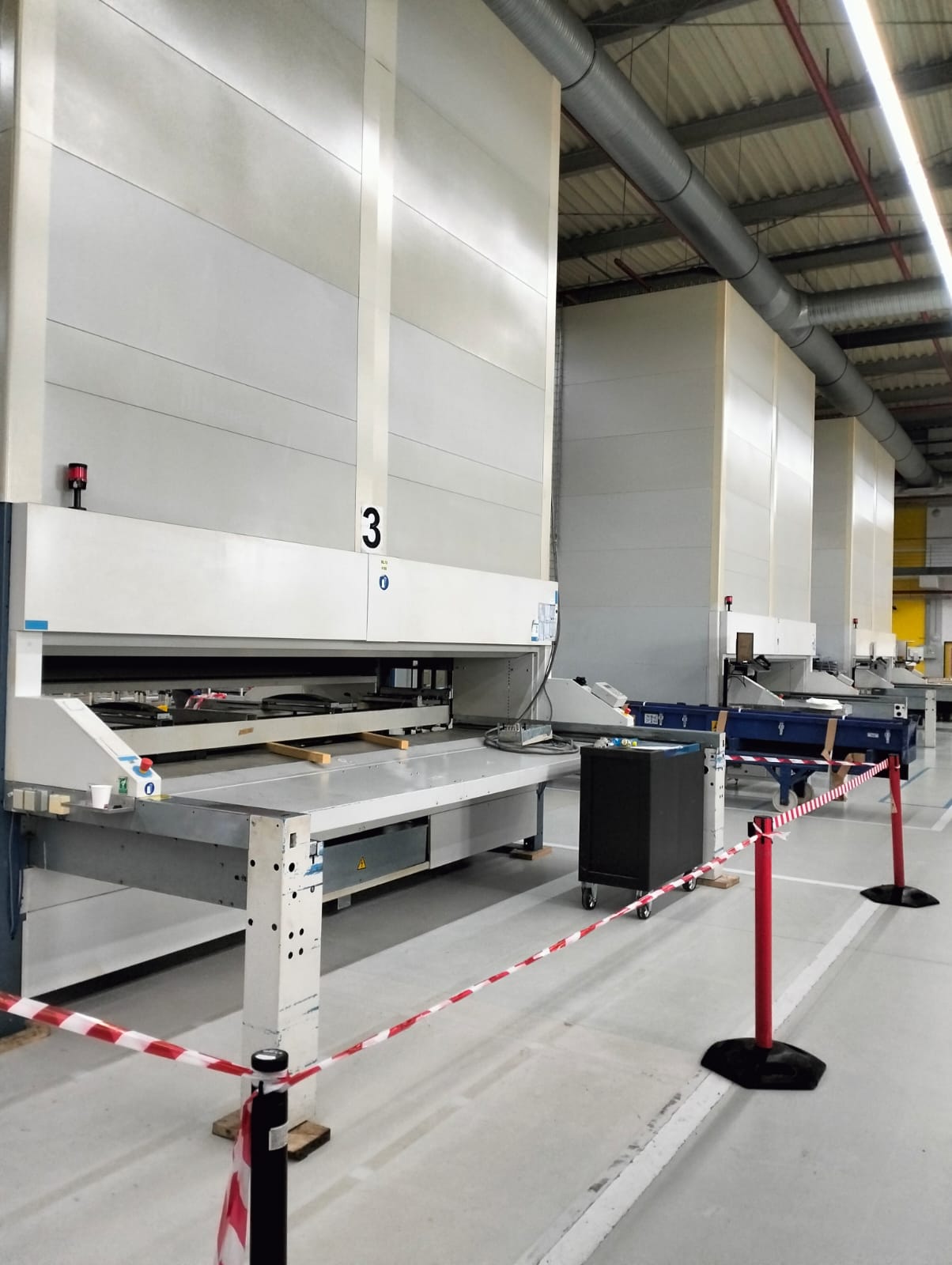 Verlagerung von Industriemaschinen