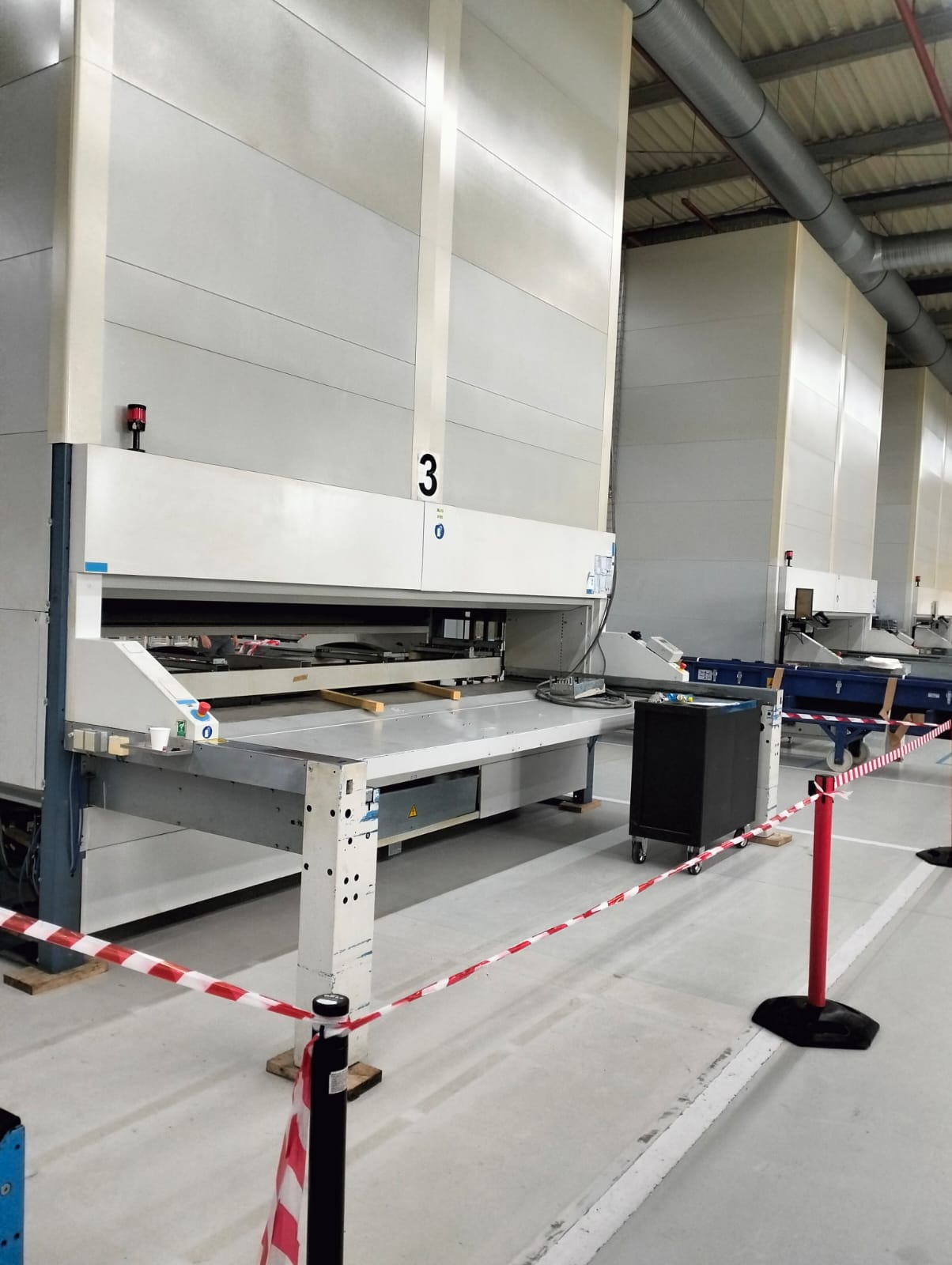 Verlagerung von Industriemaschinen