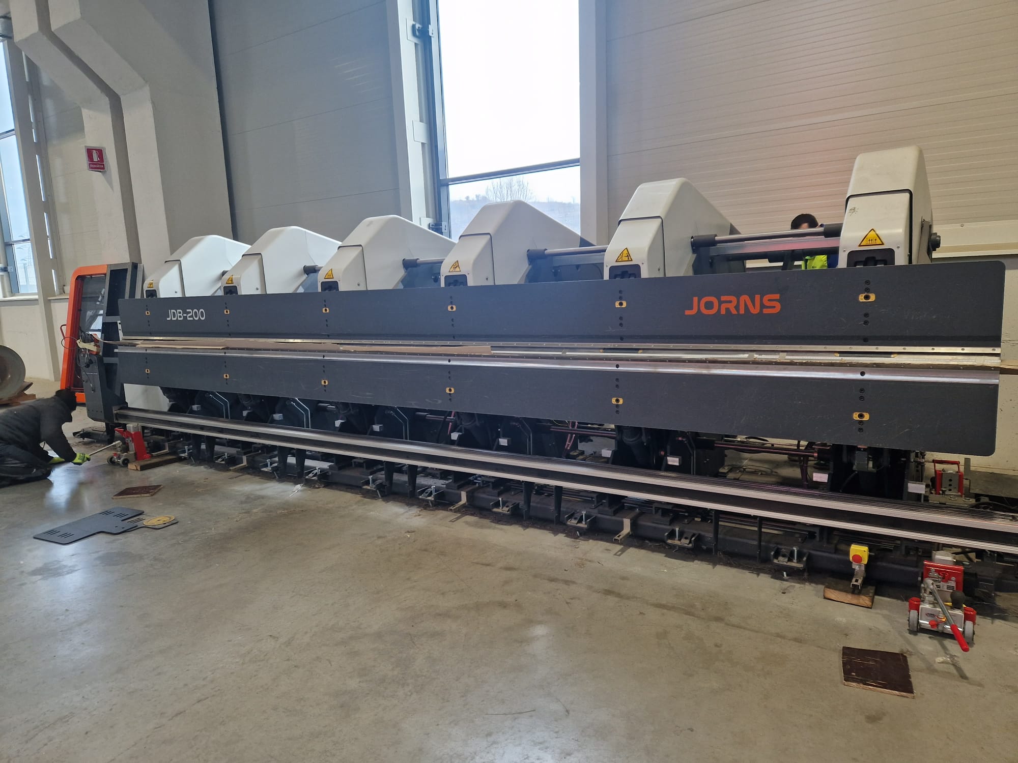 Verlagerung von Industriemaschinen